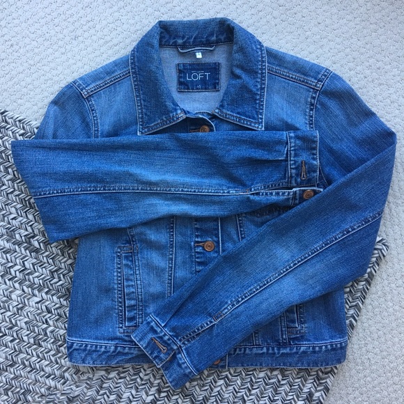 Ann Taylor LOFT - Stretchy Denim Jacket - Picture 3 of 10